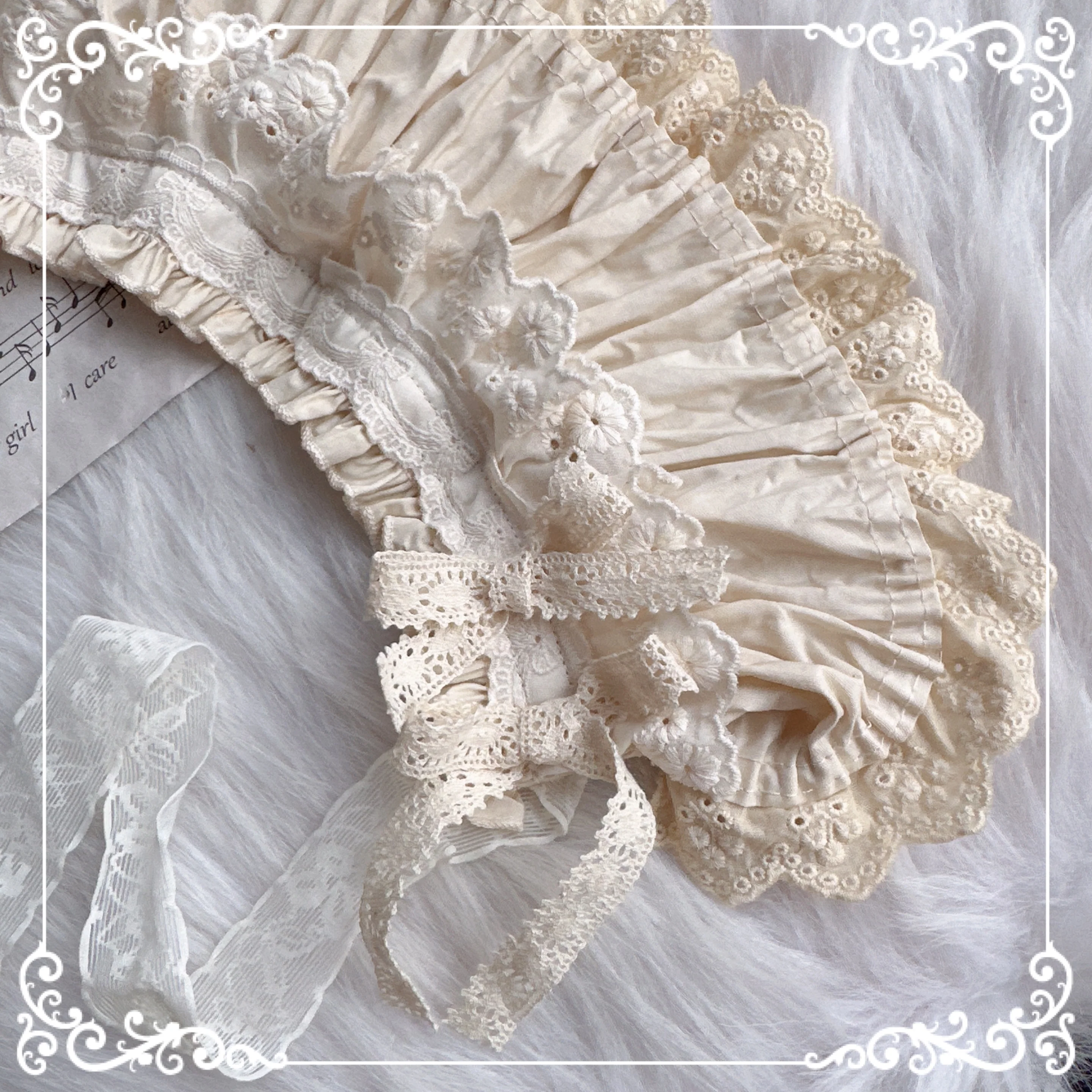 Lolita Kawaii Cotton BNT Hat - Image 41