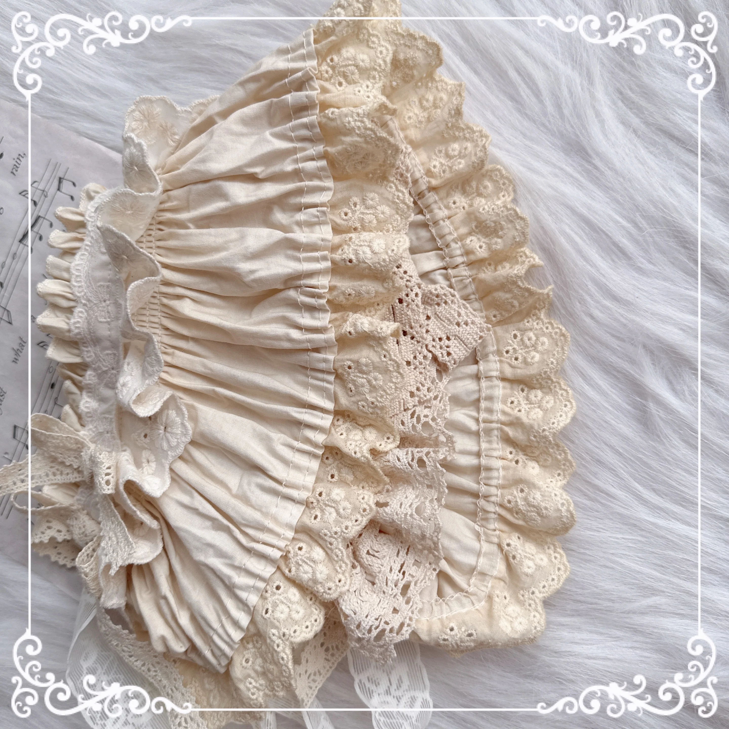 Lolita Kawaii Cotton BNT Hat - Image 42