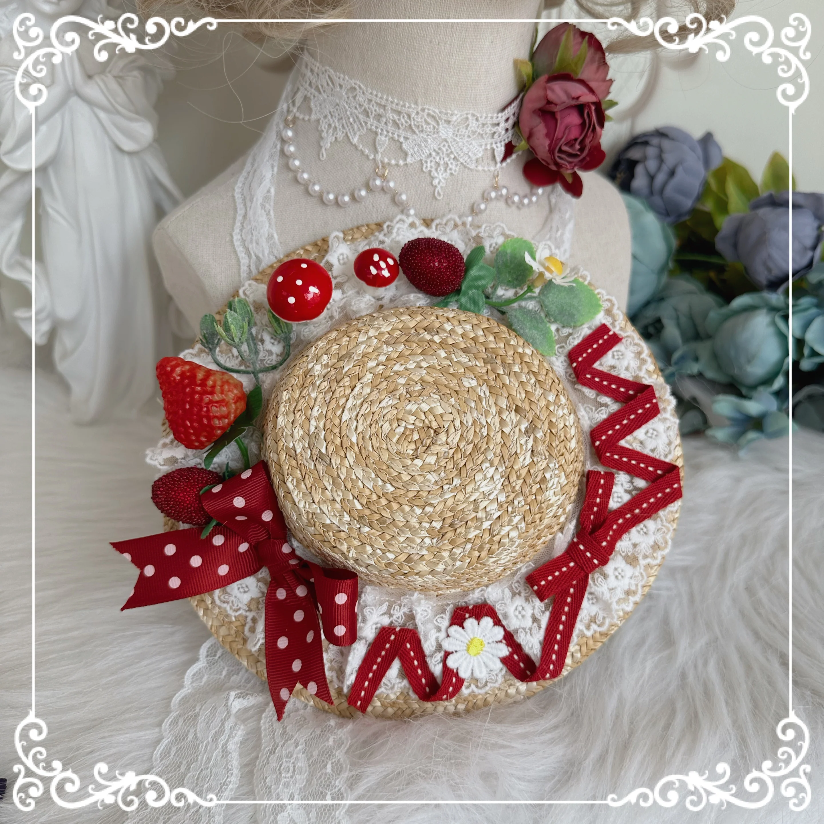 Country Lolita Hand-made Headdress Accessory - Image 10