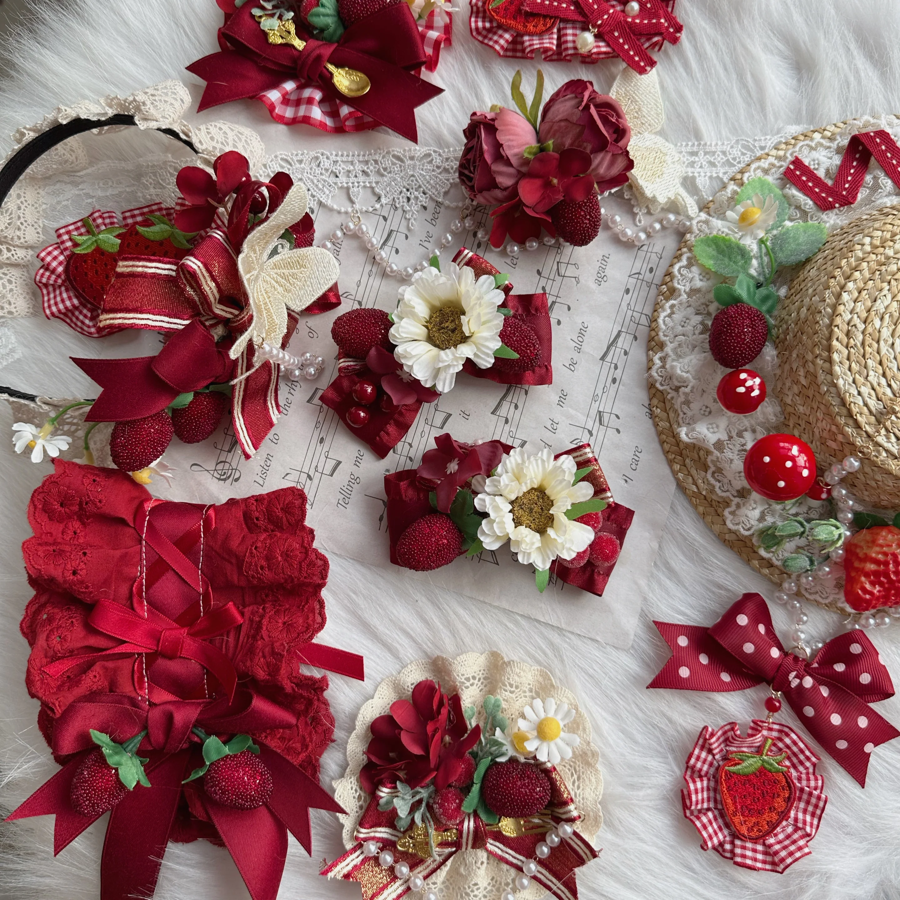 Country Lolita Hand-made Headdress Accessory - Image 11