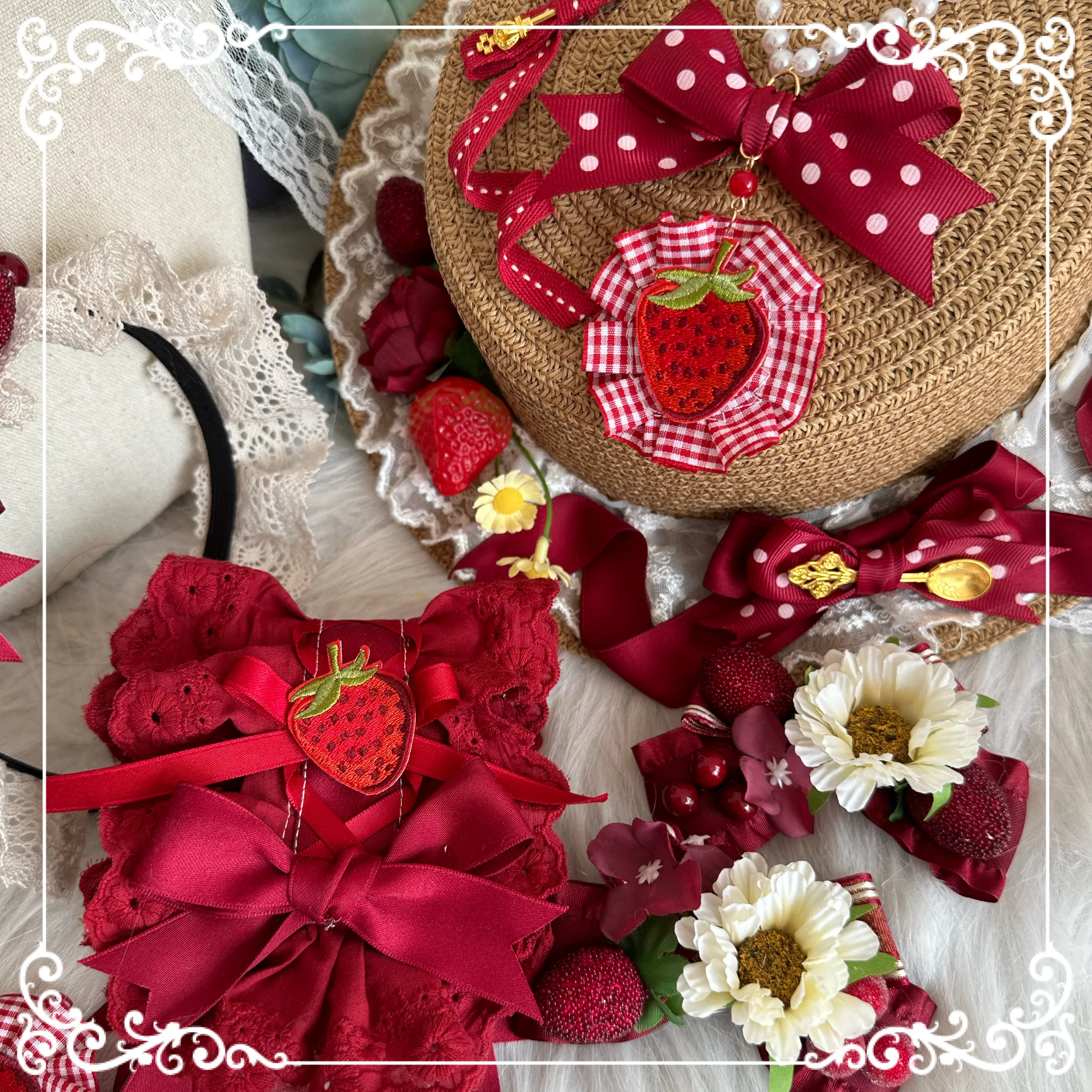 Country Lolita Hand-made Headdress Accessory - Image 12