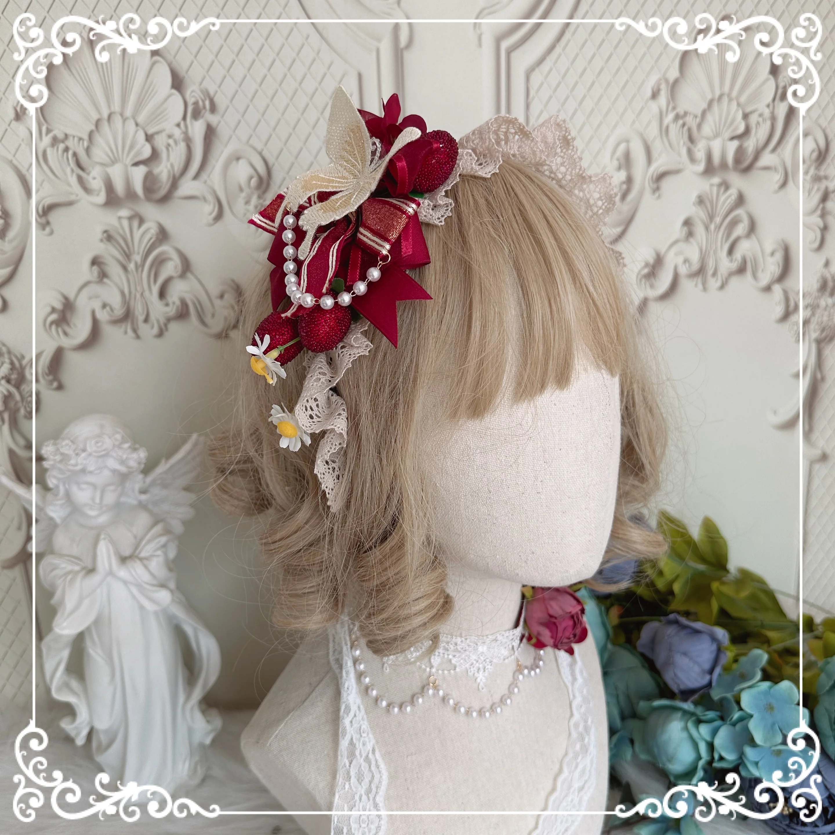 Country Lolita Hand-made Headdress Accessory - Image 13