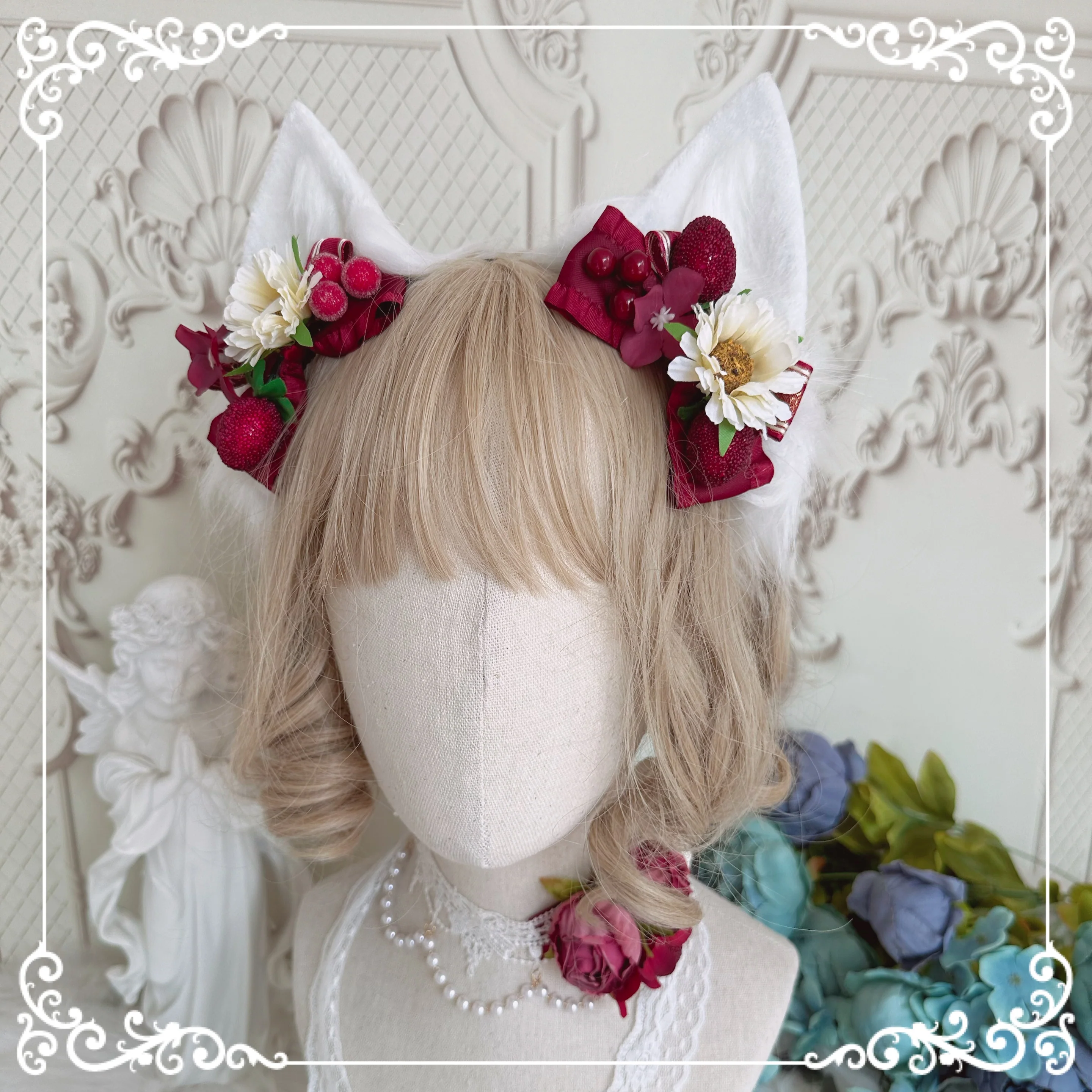 Country Lolita Hand-made Headdress Accessory - Image 17