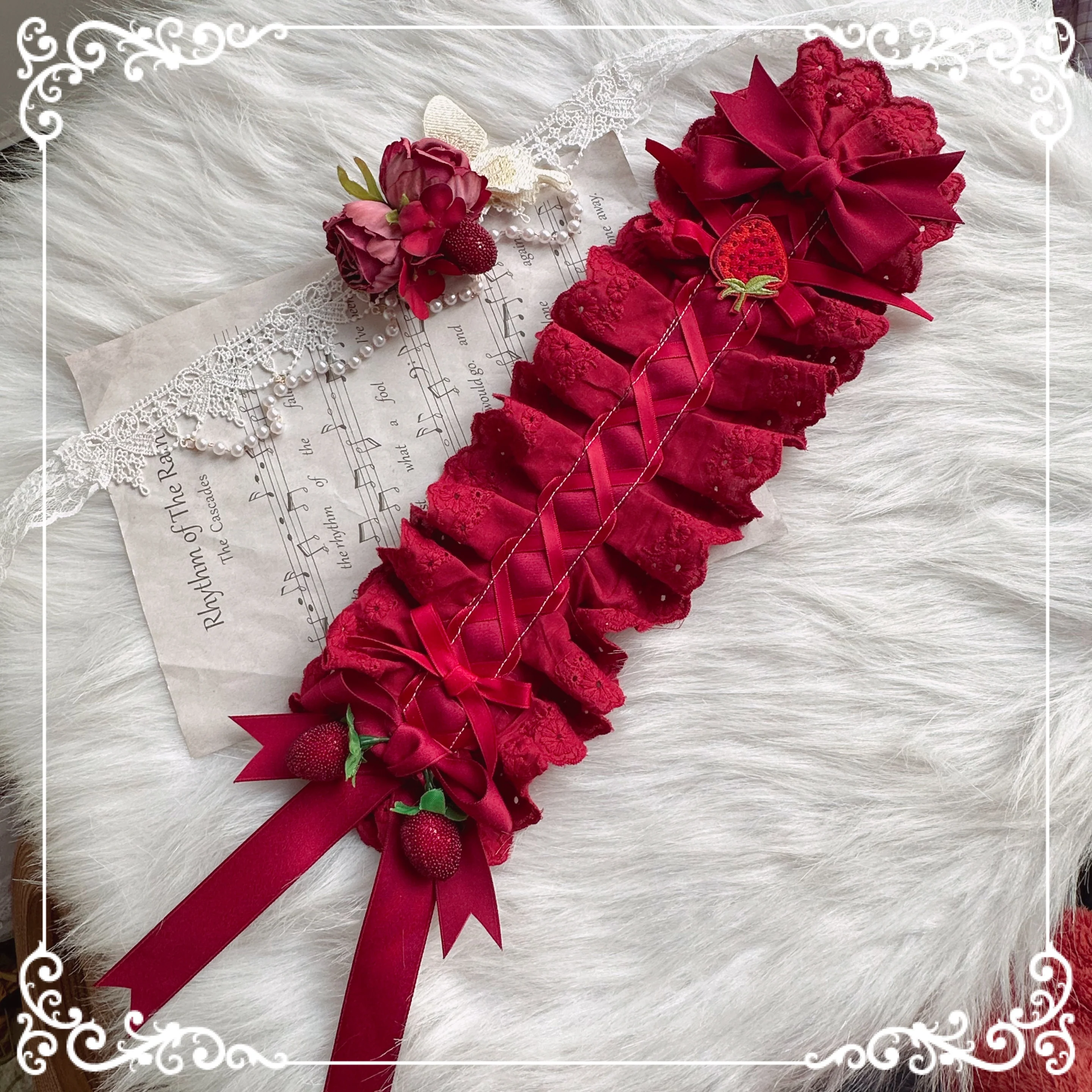 Country Lolita Hand-made Headdress Accessory - Image 19