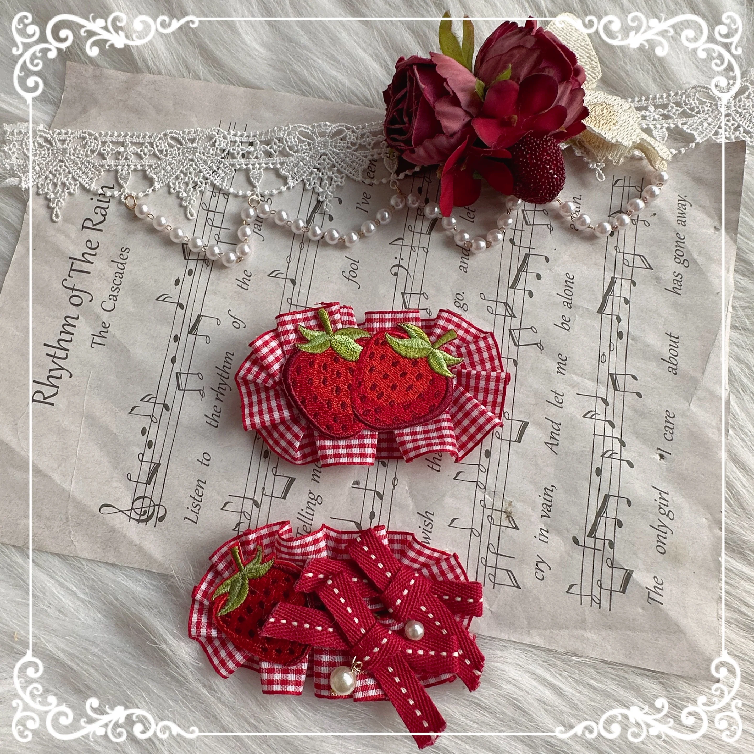 Country Lolita Hand-made Headdress Accessory - Image 29