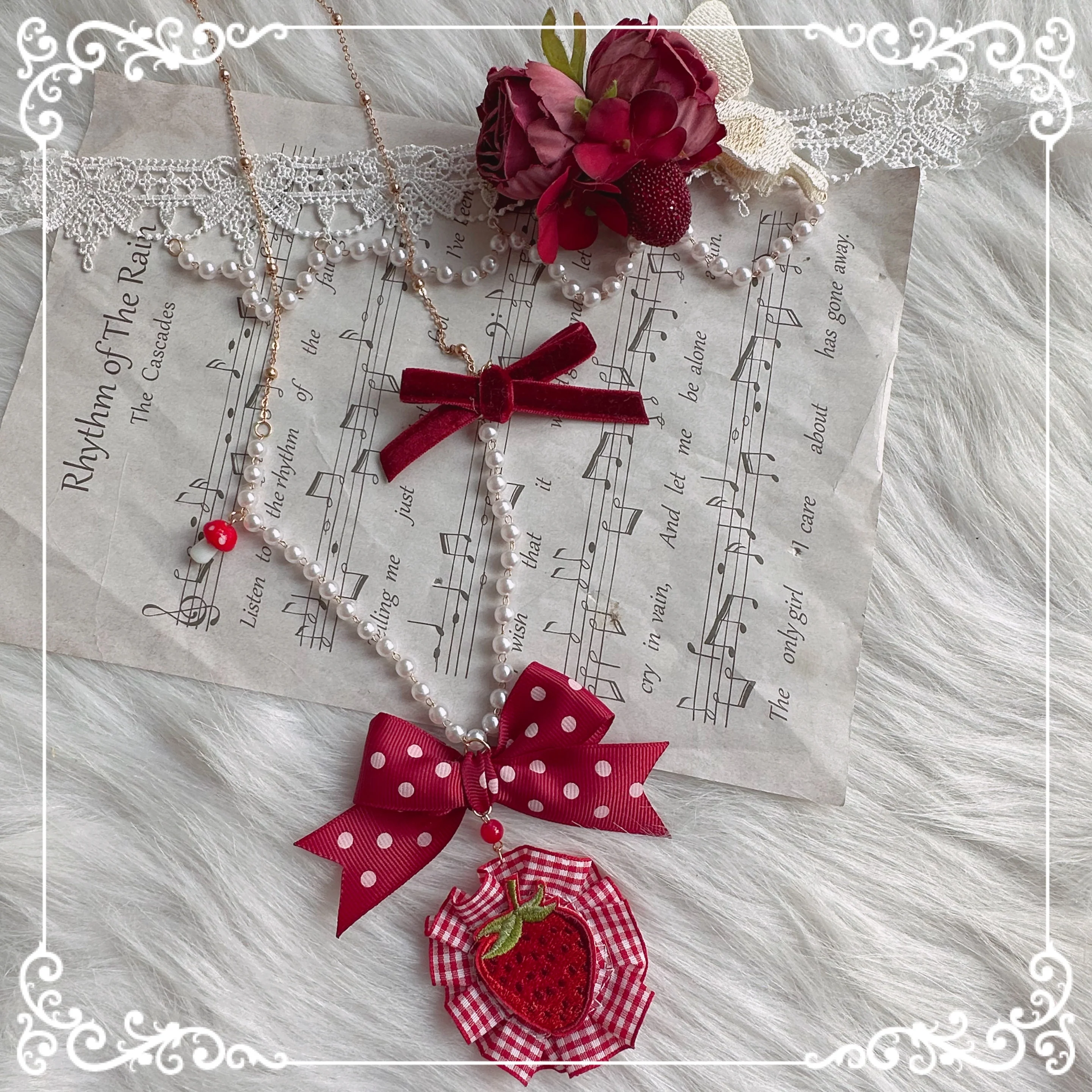 Country Lolita Hand-made Headdress Accessory - Image 30