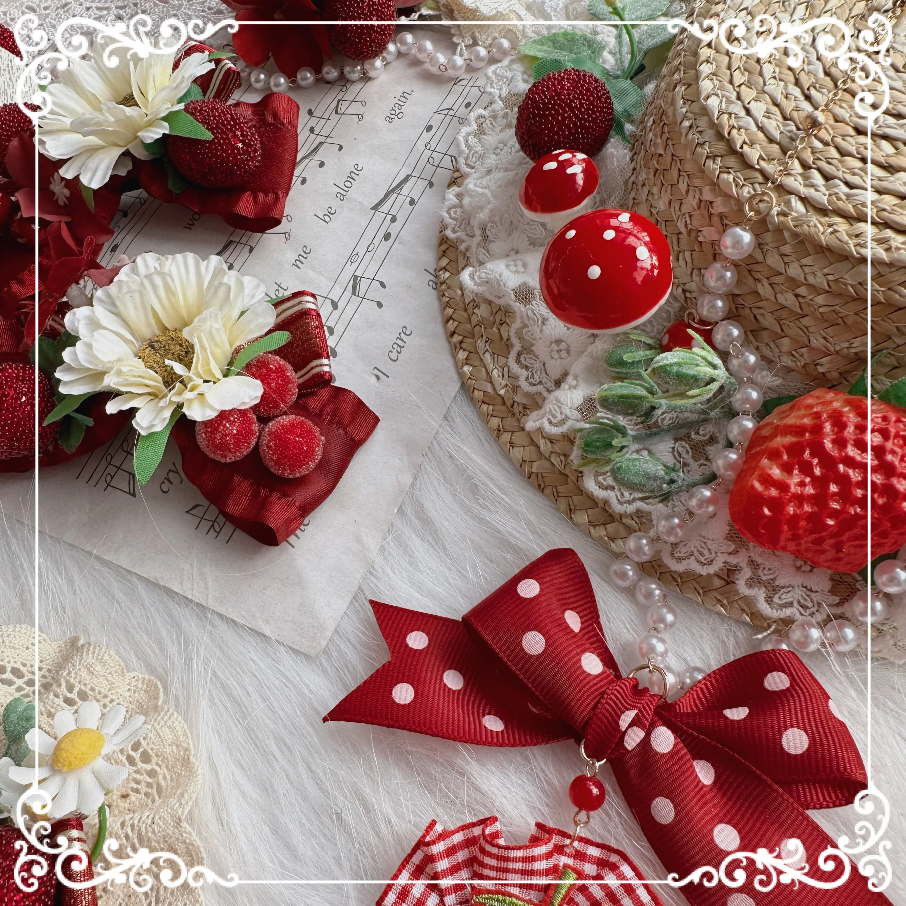 Country Lolita Hand-made Headdress Accessory - Image 5