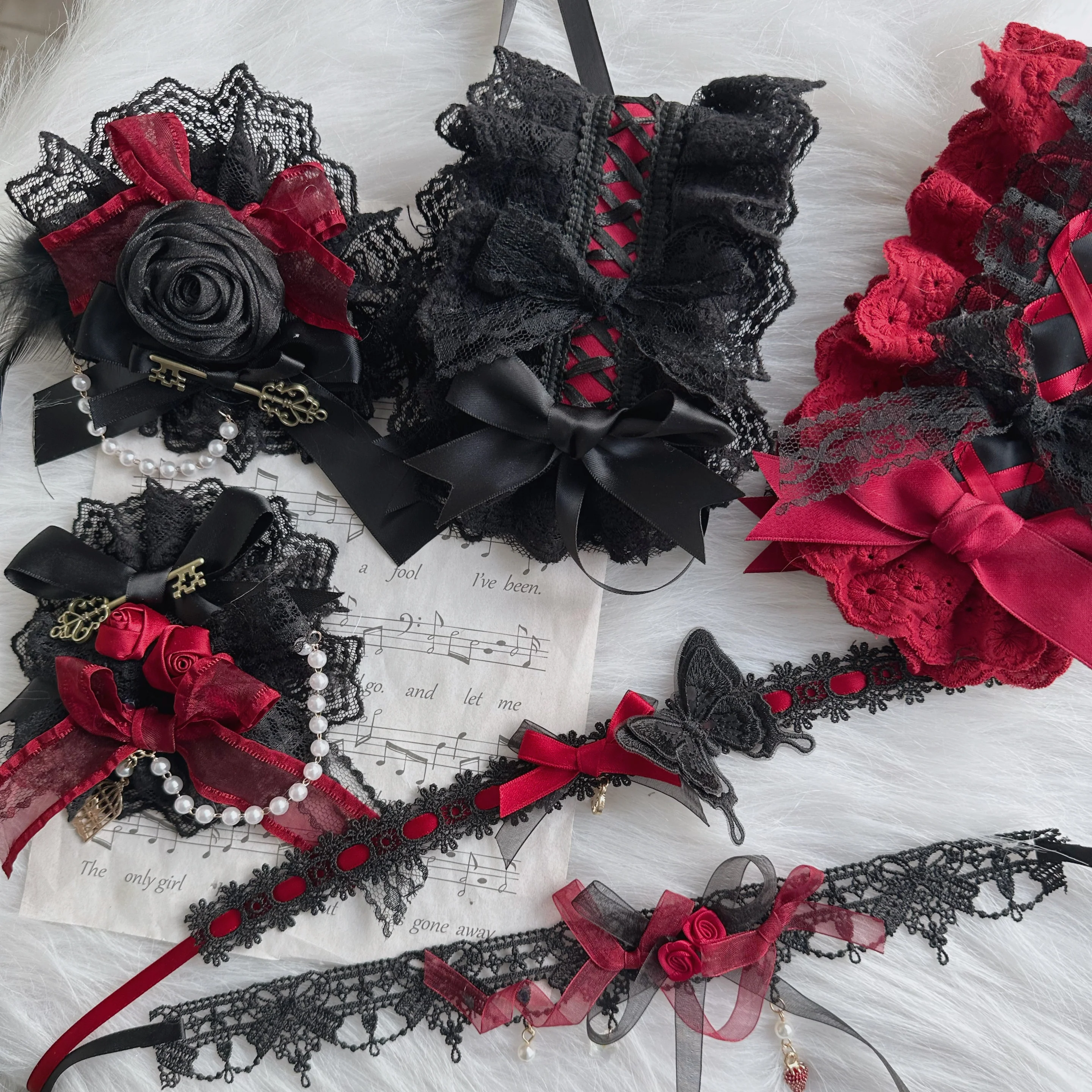 Gothic Lolita accessory Handmade Hairband - Image 14