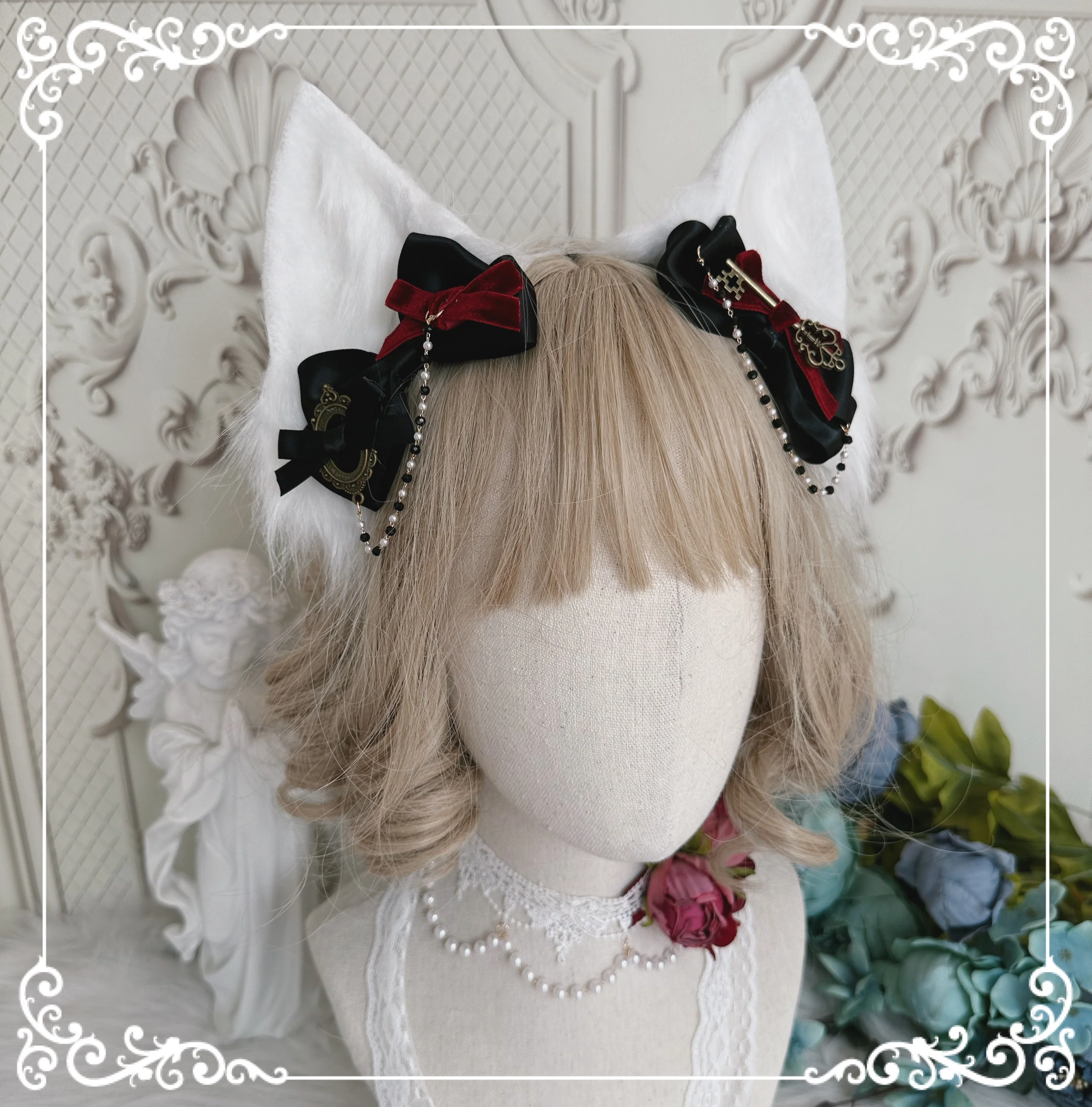 Gothic Lolita accessory Handmade Hairband - Image 15