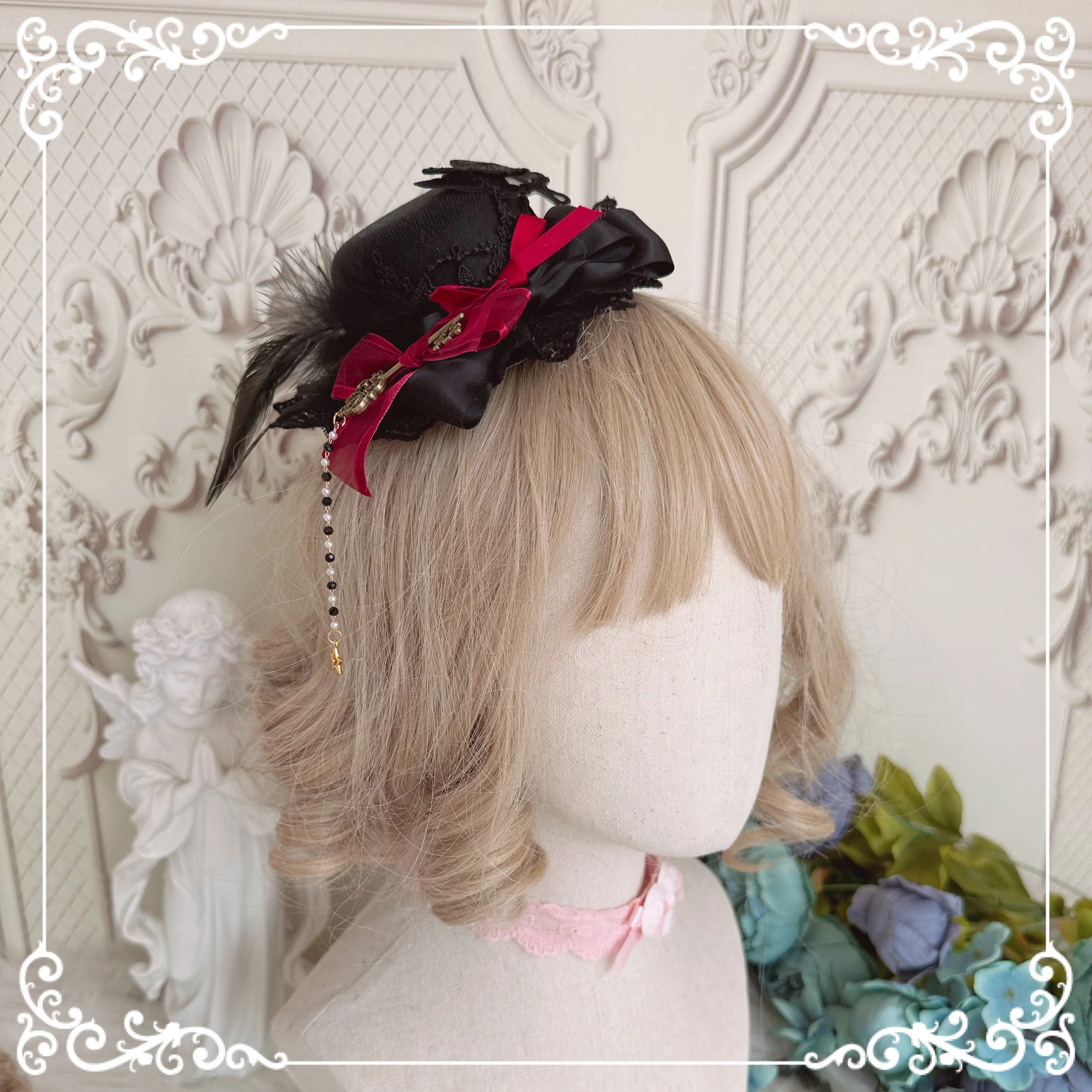 Gothic Lolita accessory Handmade Hairband - Image 16