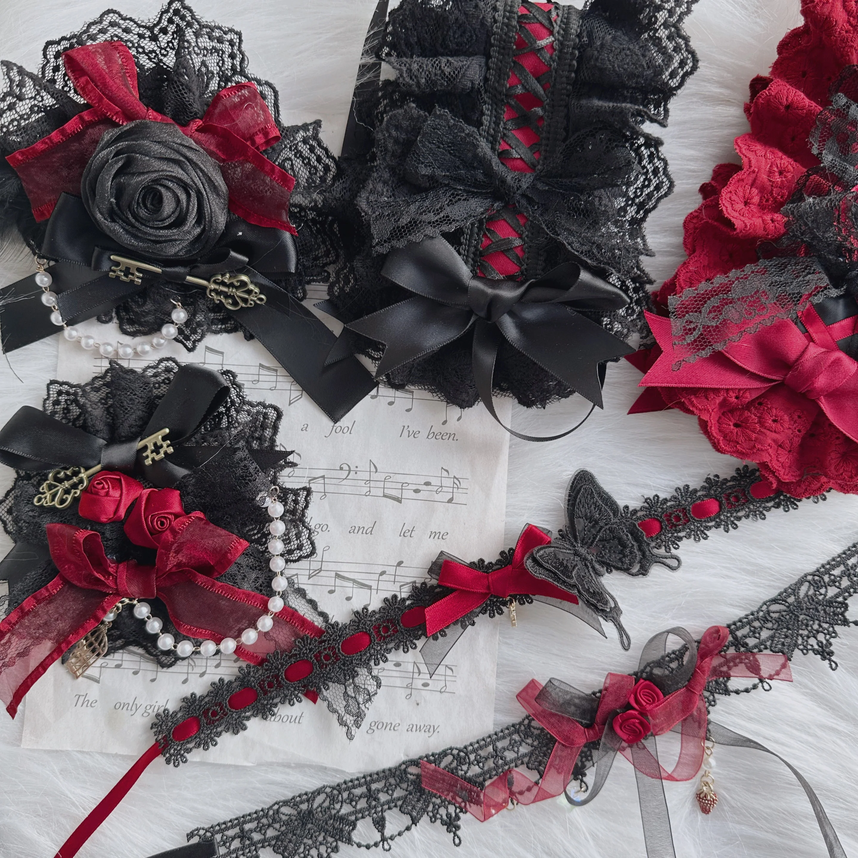 Gothic Lolita accessory Handmade Hairband - Image 19