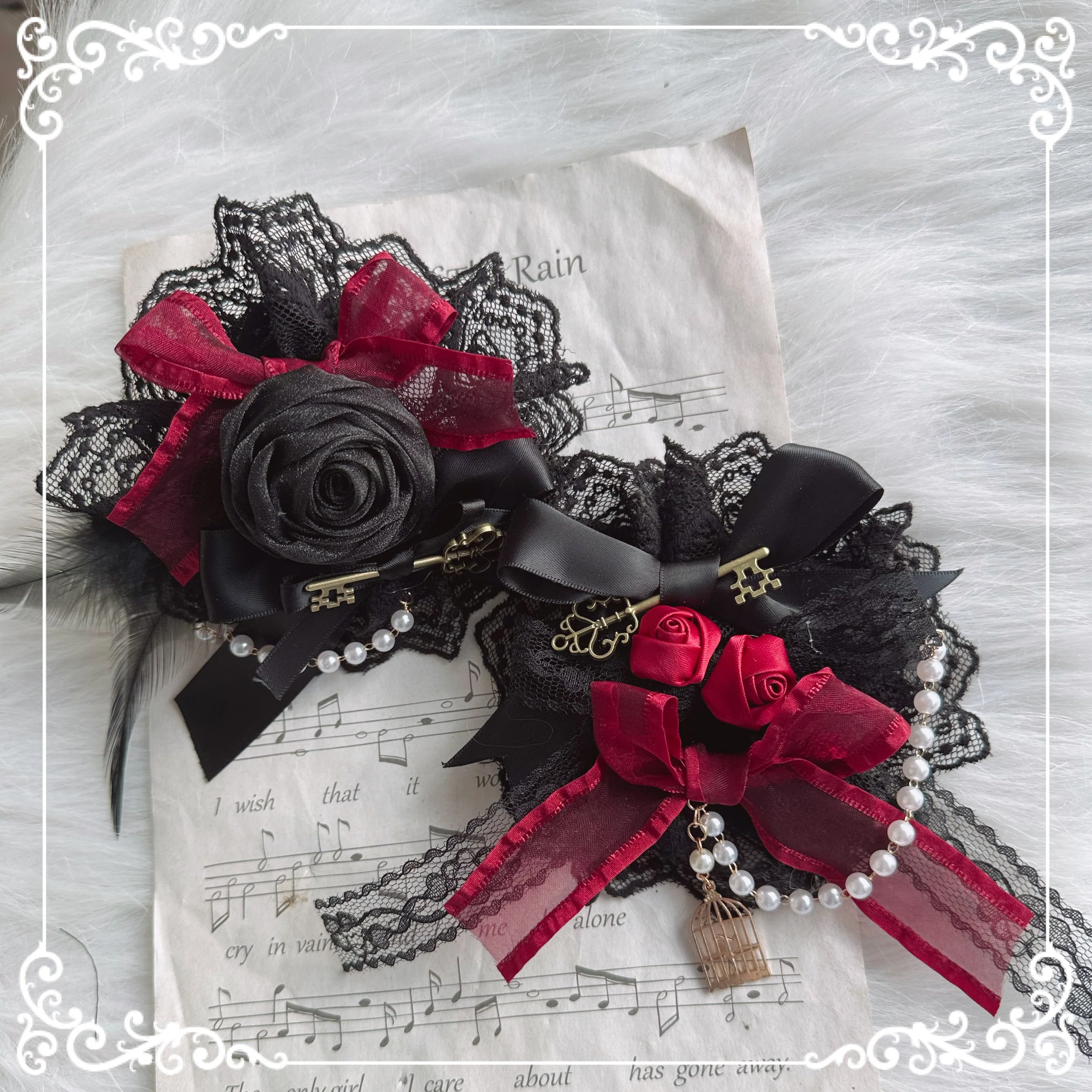 Gothic Lolita accessory Handmade Hairband - Image 23