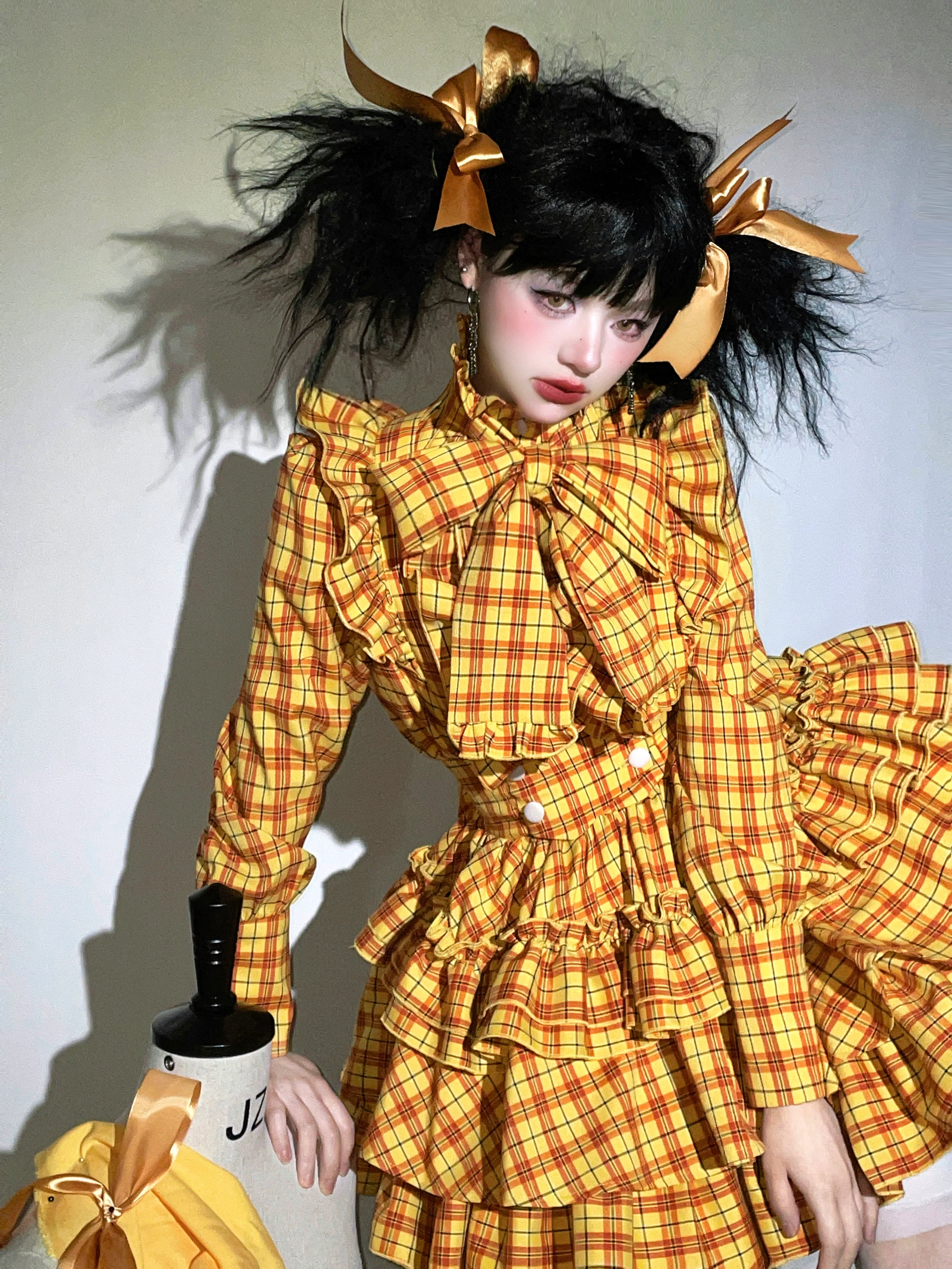 CATCOCOON - Humanoid Gift Box - Christmas Plaid Lolita Blouse & SK - Image 27