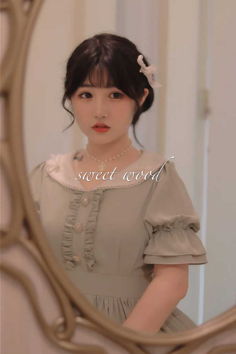 Plus Size Vintage Lolita OP Dress - Image 12
