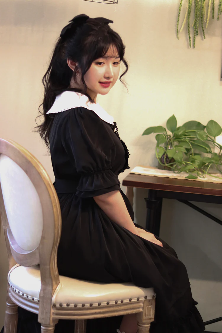 Plus Size Vintage Lolita OP Dress - Image 23