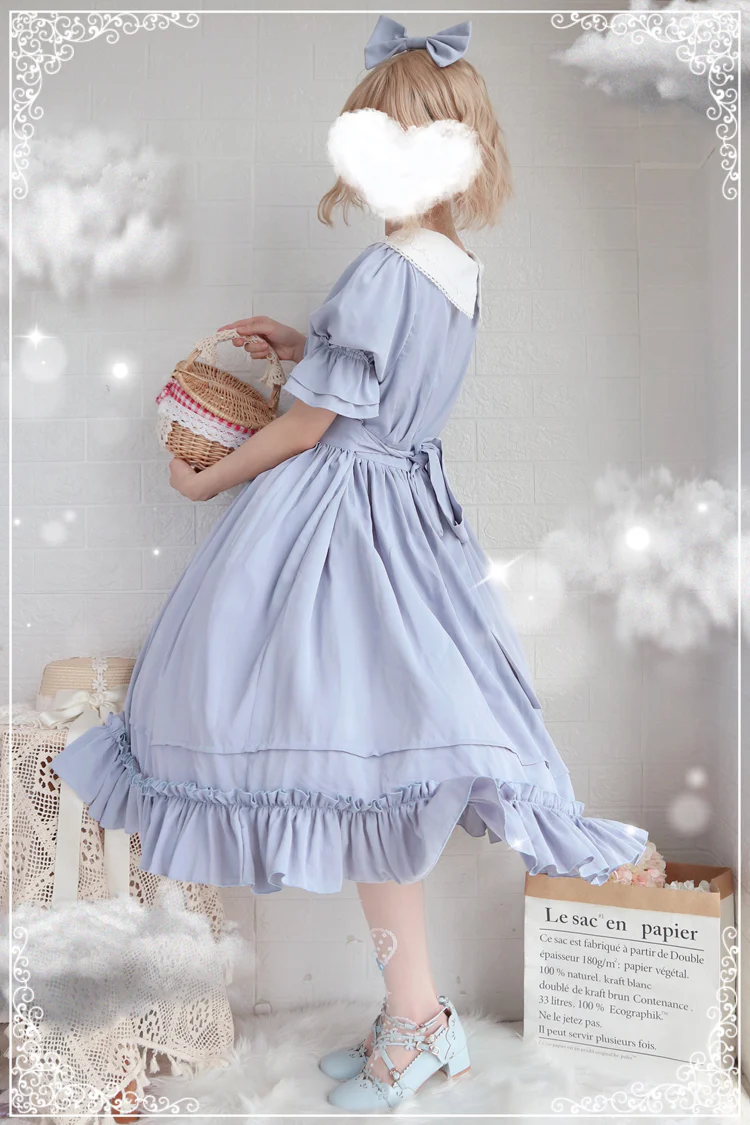 Plus Size Vintage Lolita OP Dress - Image 39