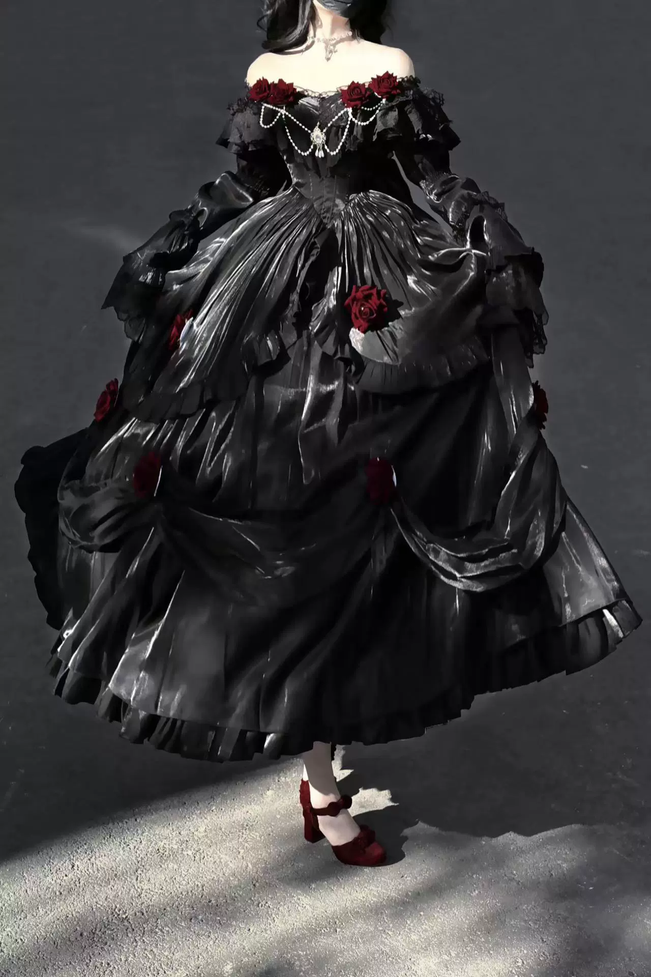 Meowing and fruity - Tana Manor - Classic Lolita Accessories Sleeves Trailing Shawls - Image 26