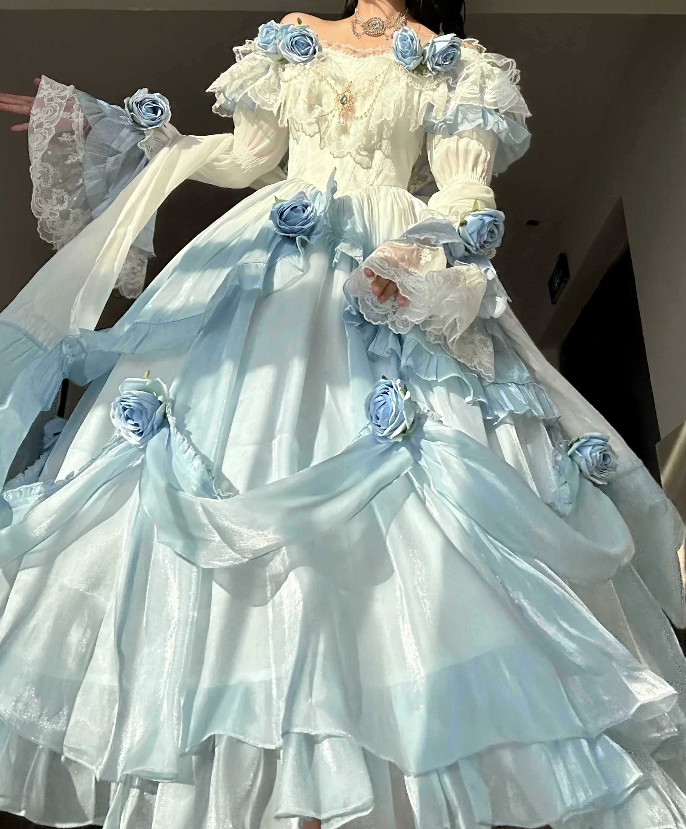 Meowing and fruity - Tana Manor - Classic Lolita Accessories Sleeves Trailing Shawls - Image 28