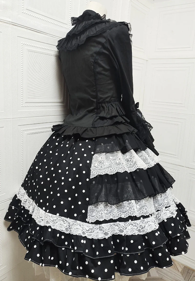 No.165 - Classic Lolita Blouse & SK - Image 4
