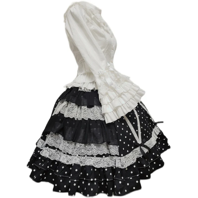 No.165 - Classic Lolita Blouse & SK - Image 5