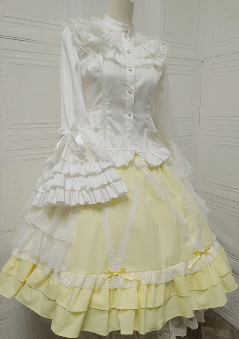 No.165 - Classic Lolita Blouse & SK - Image 6