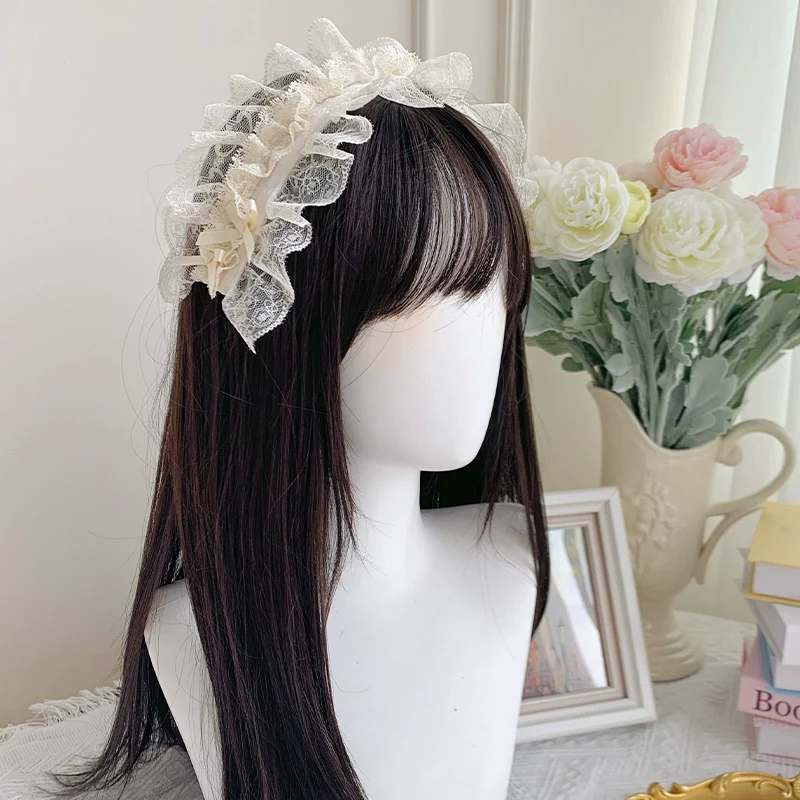 With PUJI - Sea Salt Iced Tea - Classic Lolita Dress, Fishbone Bodice - Image 30