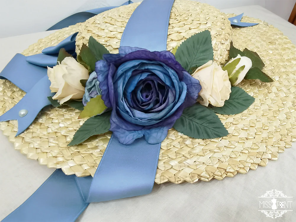 Lilyka Garden - Classic Lolita Headdress and Necklace Brooch Bow Trailing - Image 20