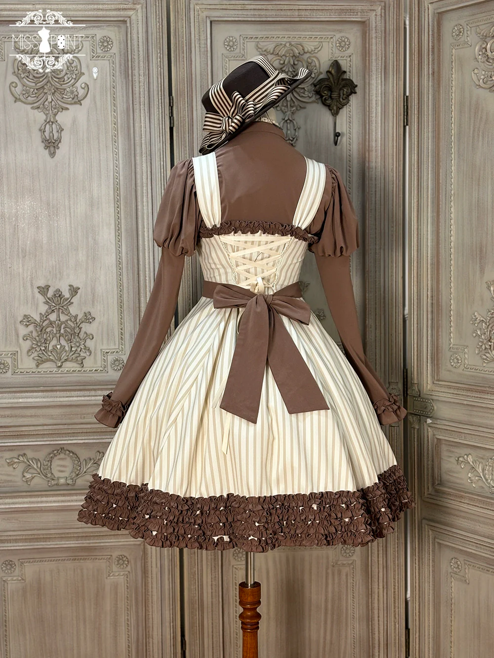Classic Lolita JSK Customized Stripe Lolita Dress - Image 69