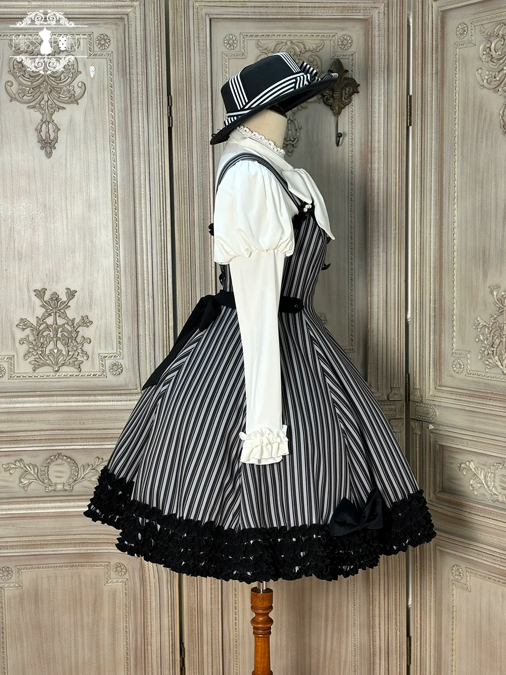 Classic Lolita JSK Customized Stripe Lolita Dress - Image 74