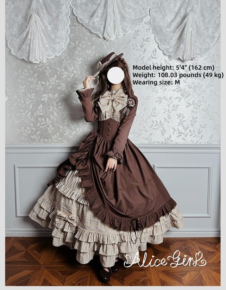 Alice Girl - Duke of Victoria - Classic Lolita Long Sleeve Bolero - Image 7