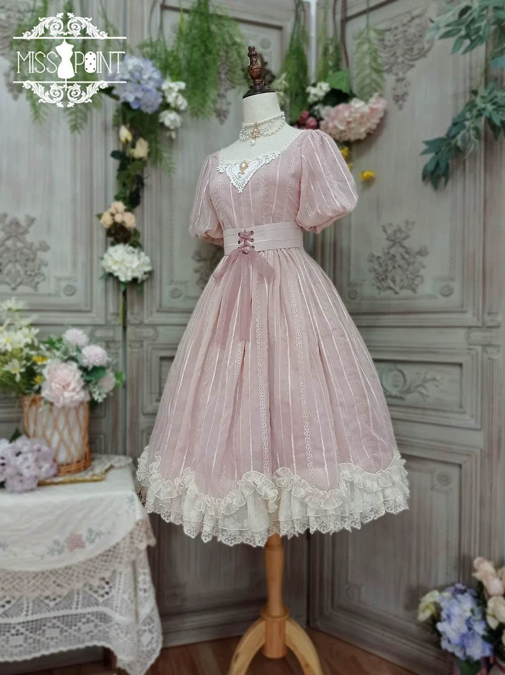 Tulip - Classic Lolita OP Dress Short Sleeve Dress Multicolors - Image 13