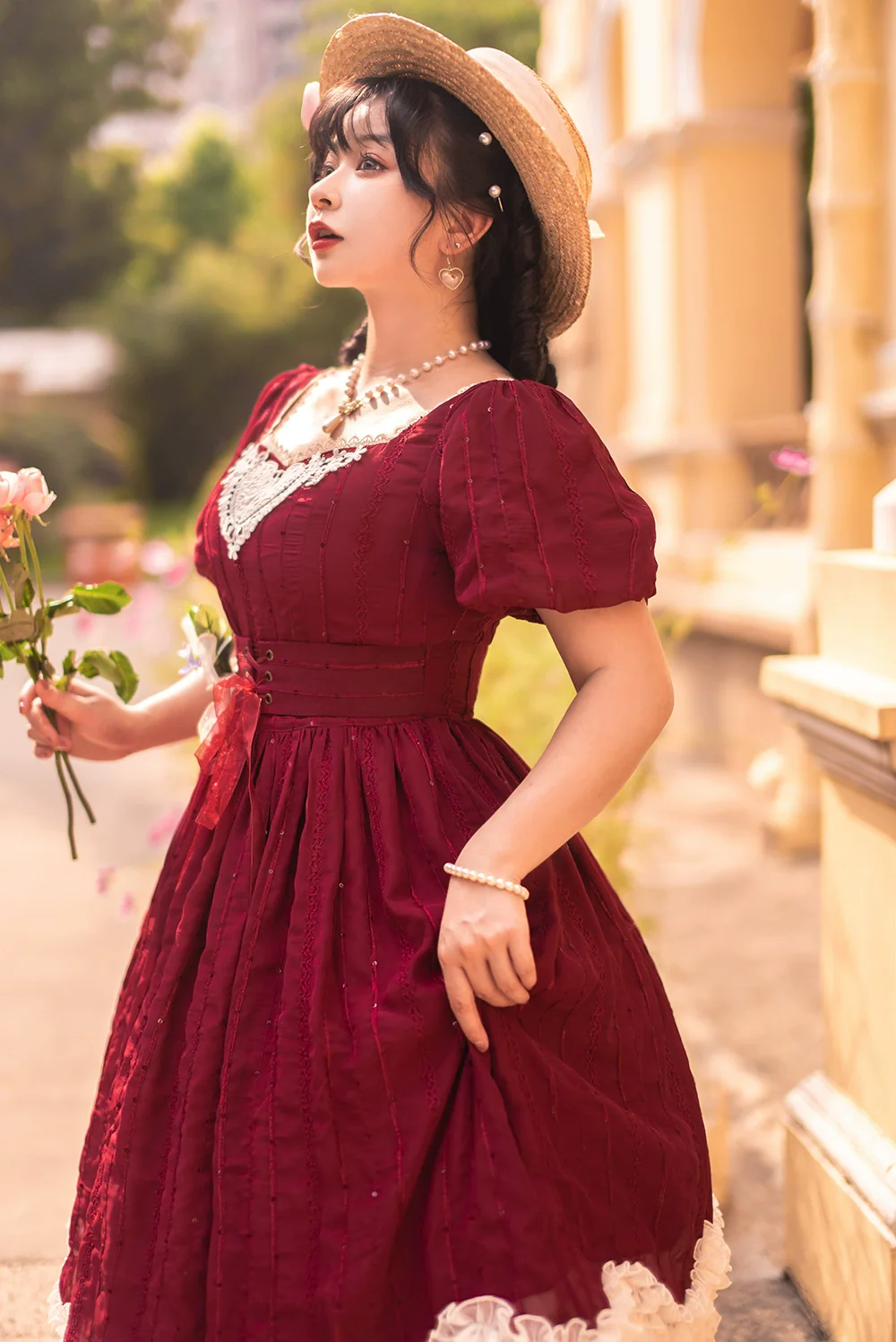 Tulip - Classic Lolita OP Dress Short Sleeve Dress Multicolors - Image 39
