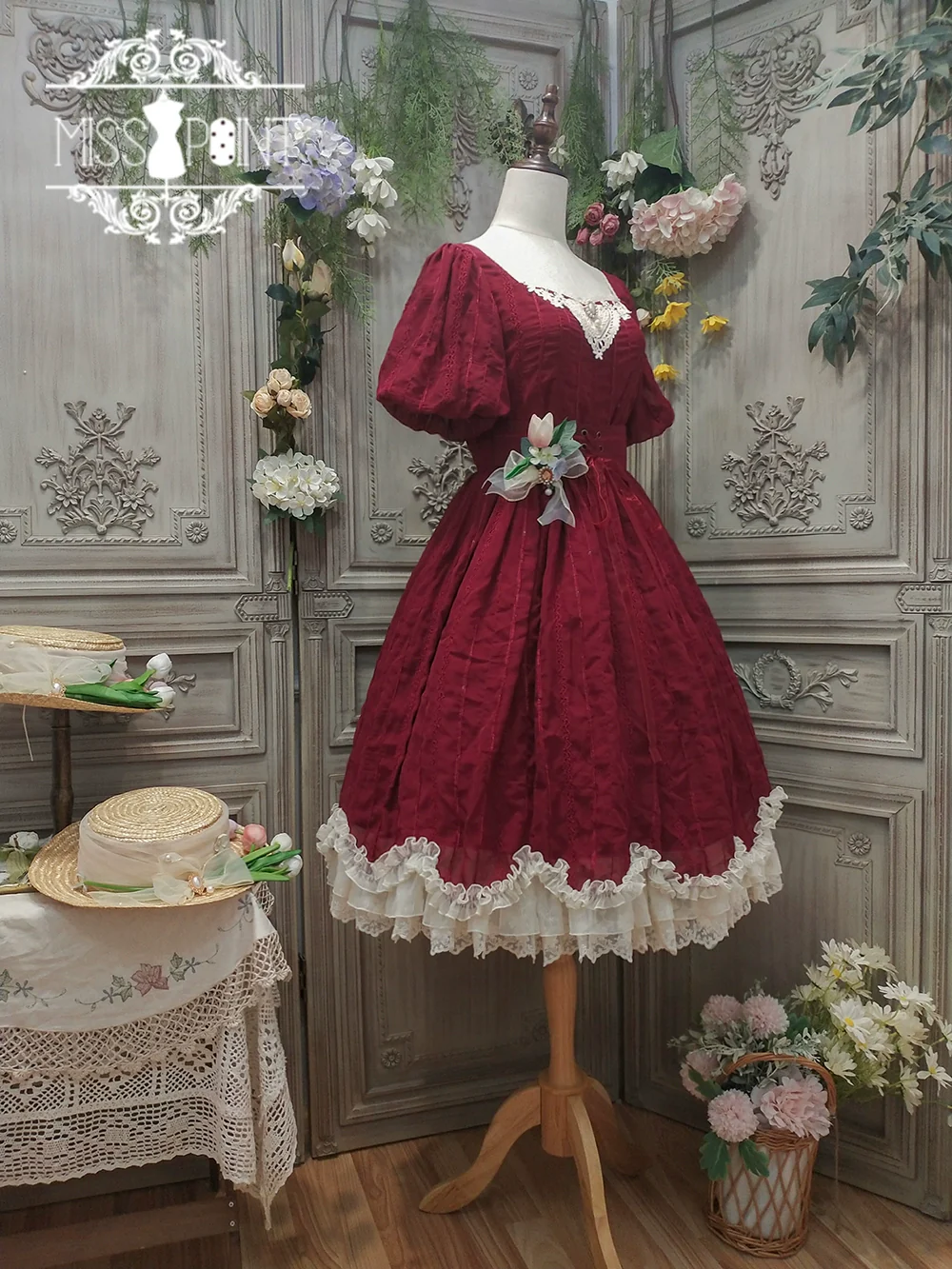 Tulip - Classic Lolita OP Dress Short Sleeve Dress Multicolors - Image 44