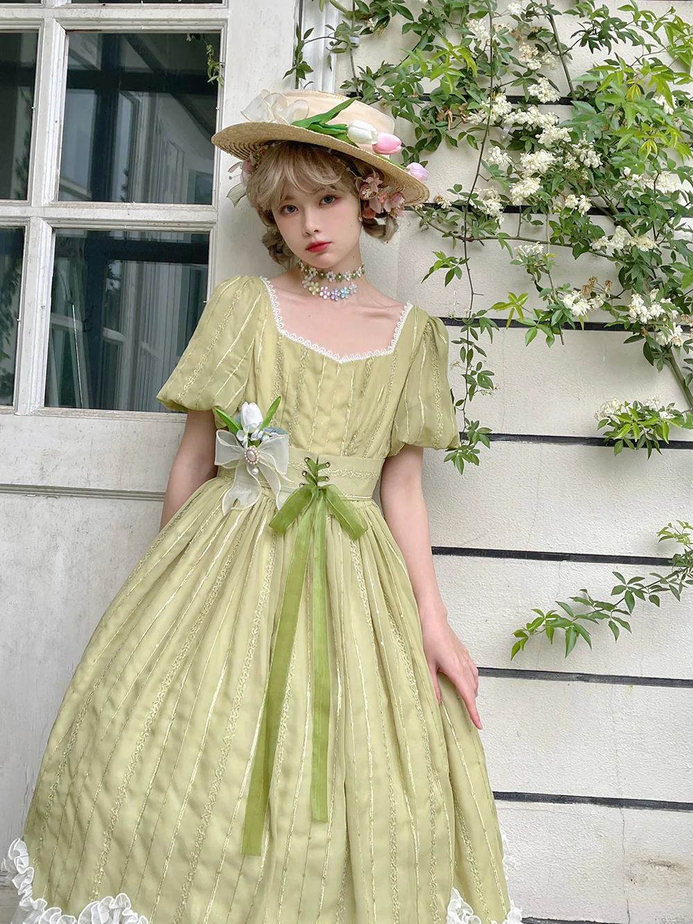 Tulip - Classic Lolita OP Dress Short Sleeve Dress Multicolors - Image 55
