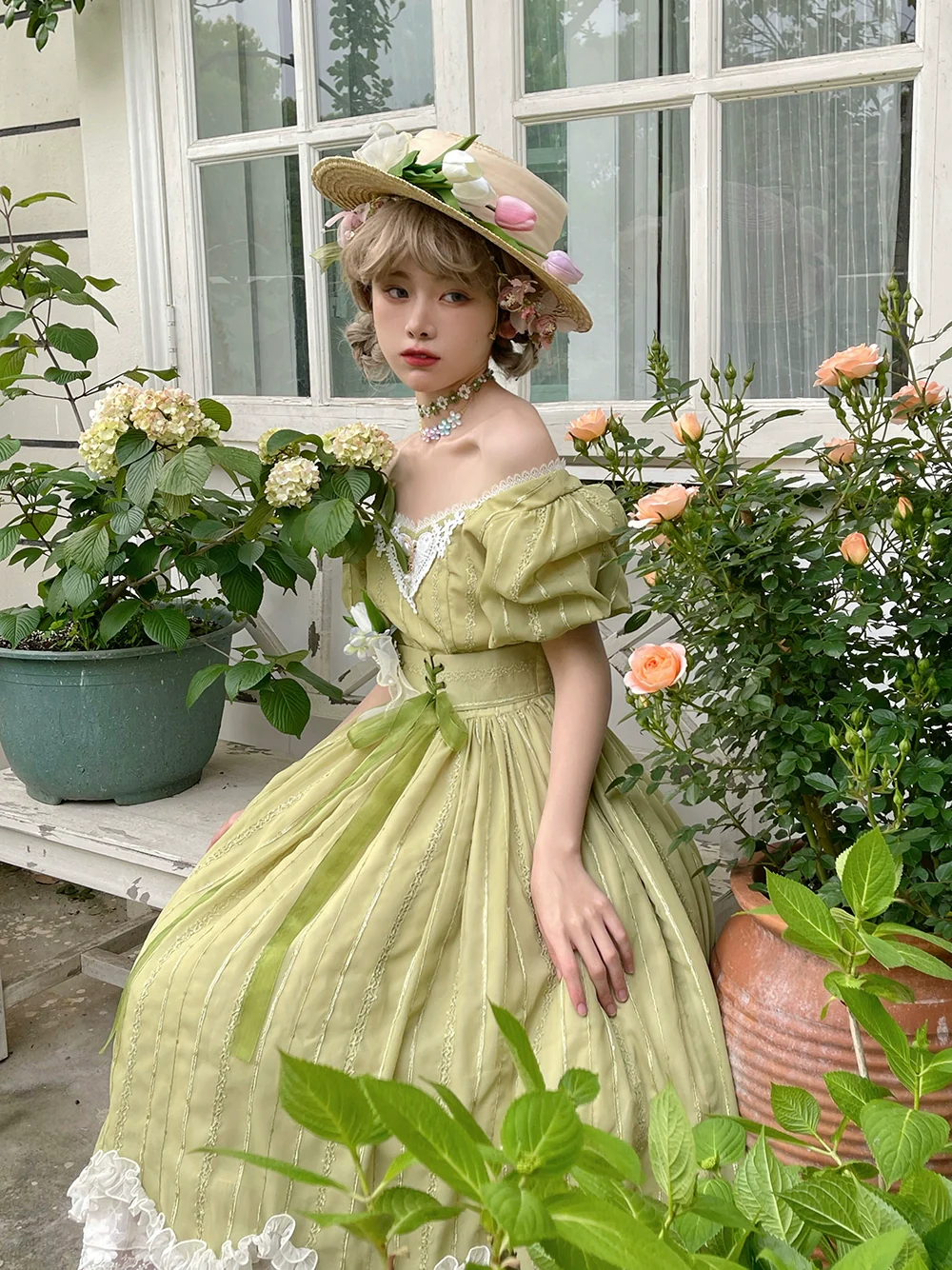 Tulip - Classic Lolita OP Dress Short Sleeve Dress Multicolors - Image 57