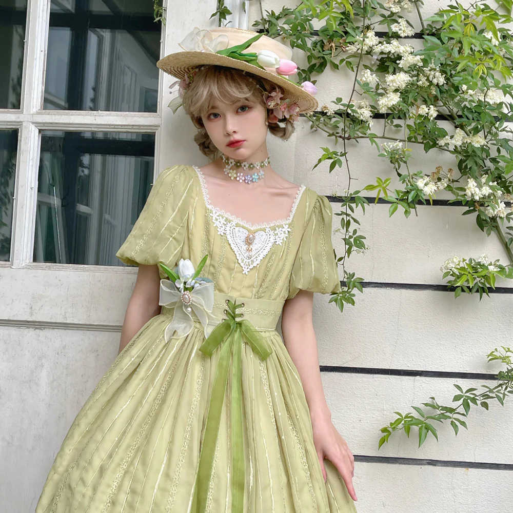 Tulip - Classic Lolita OP Dress Short Sleeve Dress Multicolors - Image 69