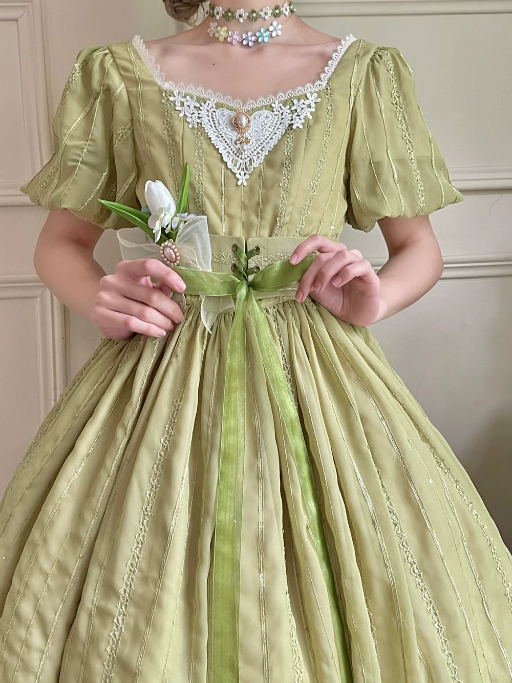 Tulip - Classic Lolita OP Dress Short Sleeve Dress Multicolors - Image 76
