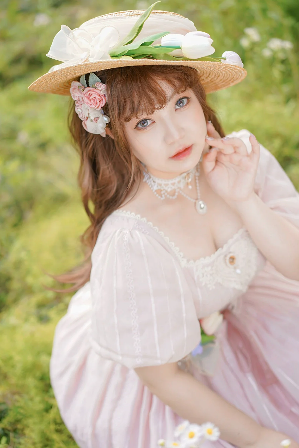 Tulip - Classic Lolita OP Dress Short Sleeve Dress Multicolors - Image 9