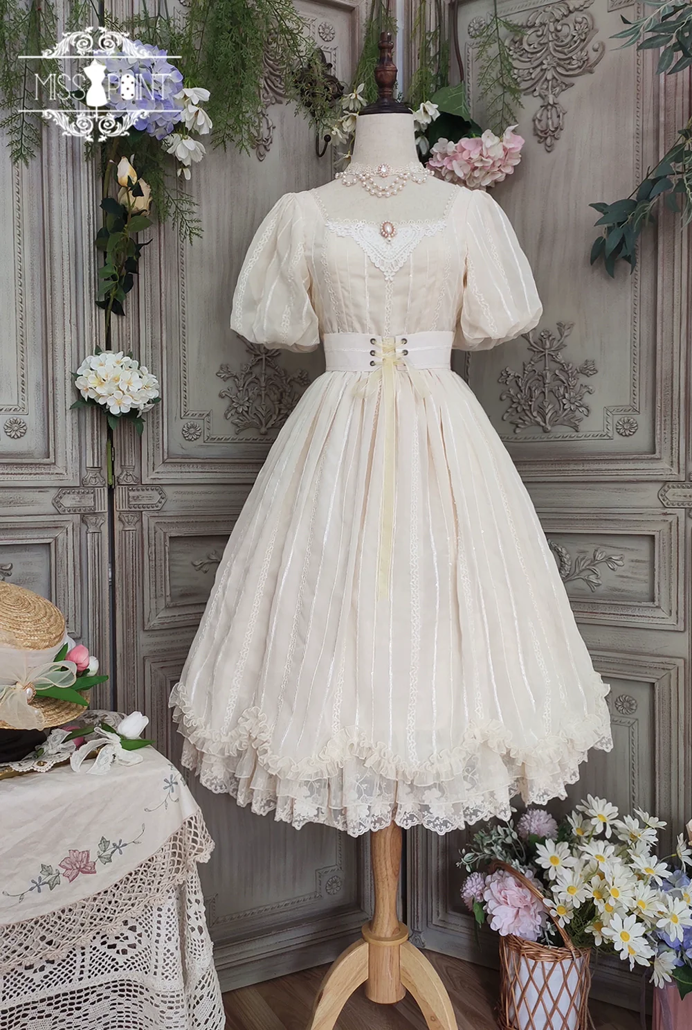 Tulip - Classic Lolita OP Dress Short Sleeve Dress Multicolors - Image 91