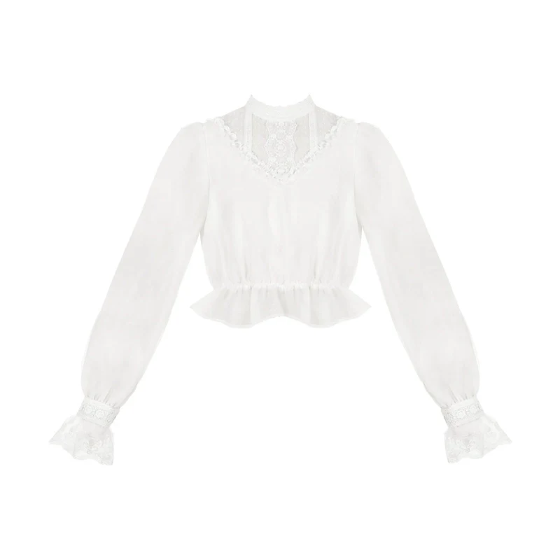 With PUJI - Love Poem - Classic Lolita Shawl 3-Color Versatile Spring Innerwear - Image 17