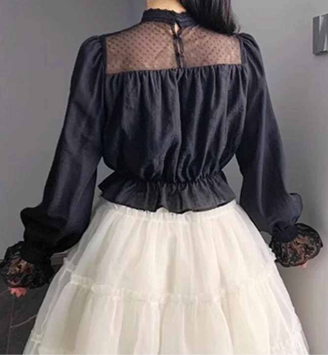 With PUJI - Love Poem - Classic Lolita Shawl 3-Color Versatile Spring Innerwear - Image 32