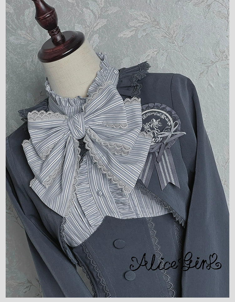 Alice Girl - Duke of Victoria - Classic Lolita SK & Overskirt Set - Image 70
