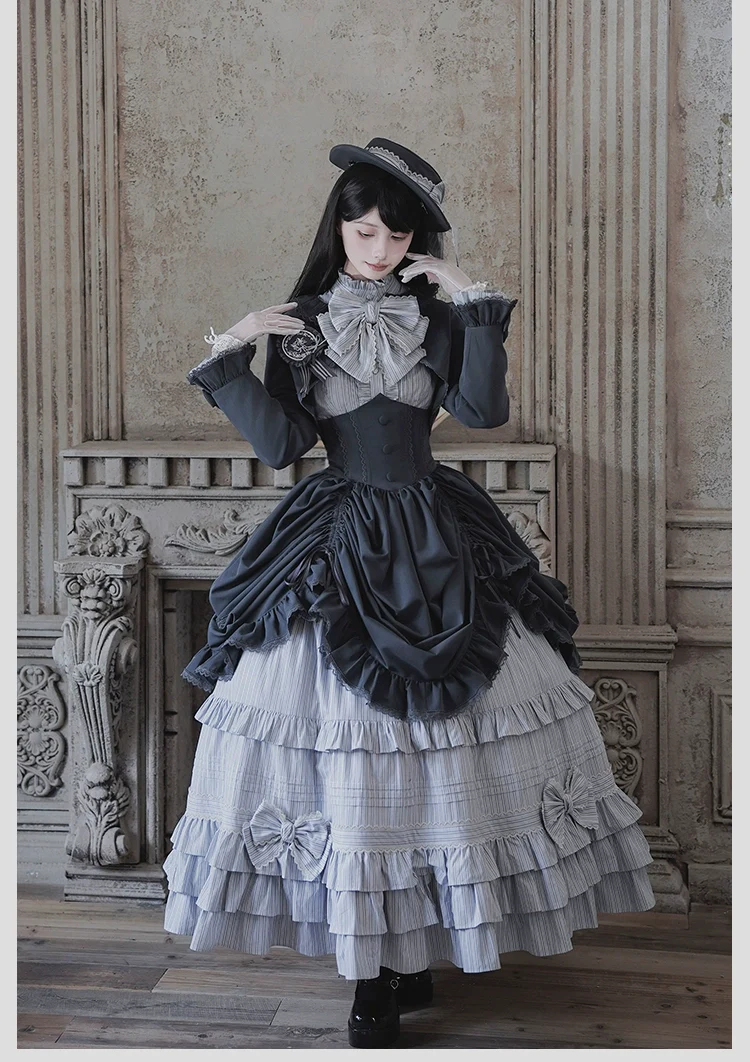 Alice Girl - Duke of Victoria - Classic Lolita Top Hat & Brooch - Image 13