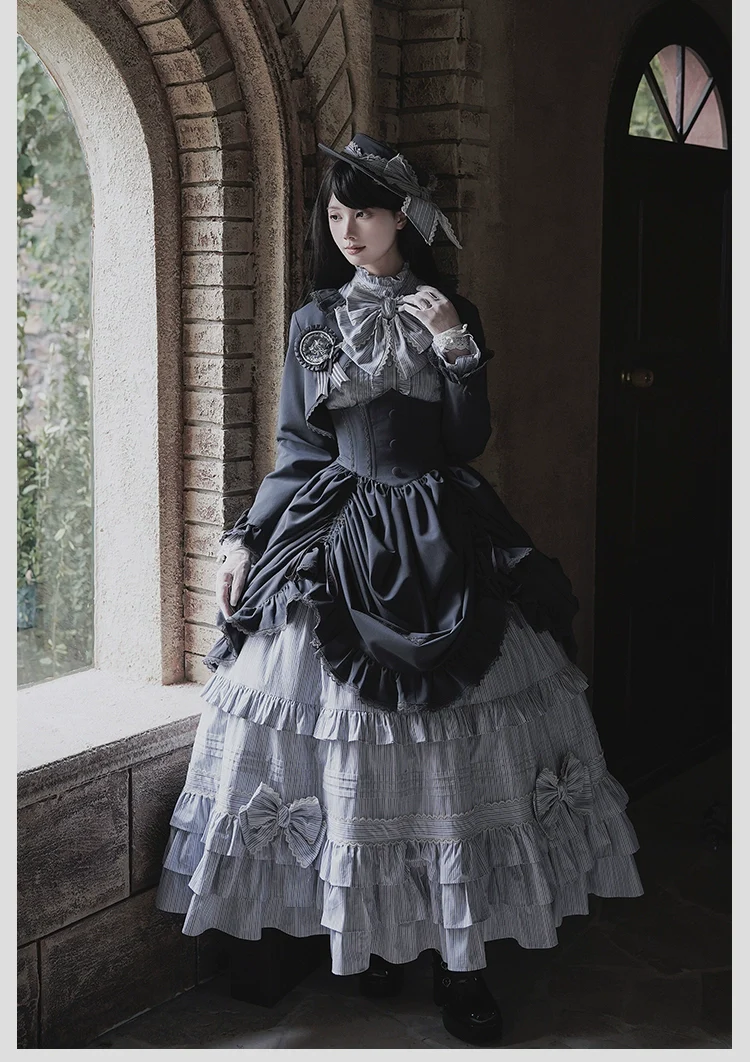Alice Girl - Duke of Victoria - Classic Lolita Top Hat & Brooch - Image 14