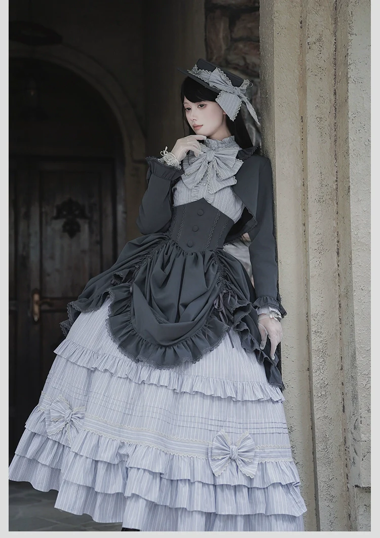 Alice Girl - Duke of Victoria - Classic Lolita Top Hat & Brooch - Image 25