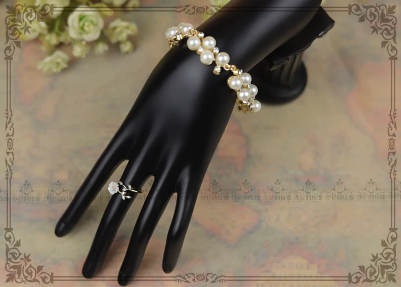 Flower Language - Classical Lolita Ring Delicate Flower Ring - Image 2