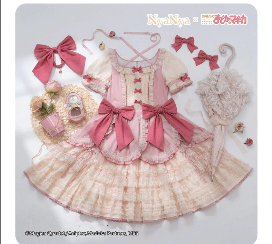IP Collab Dreamy Memories Themed Lolita OP Dress - Image 10