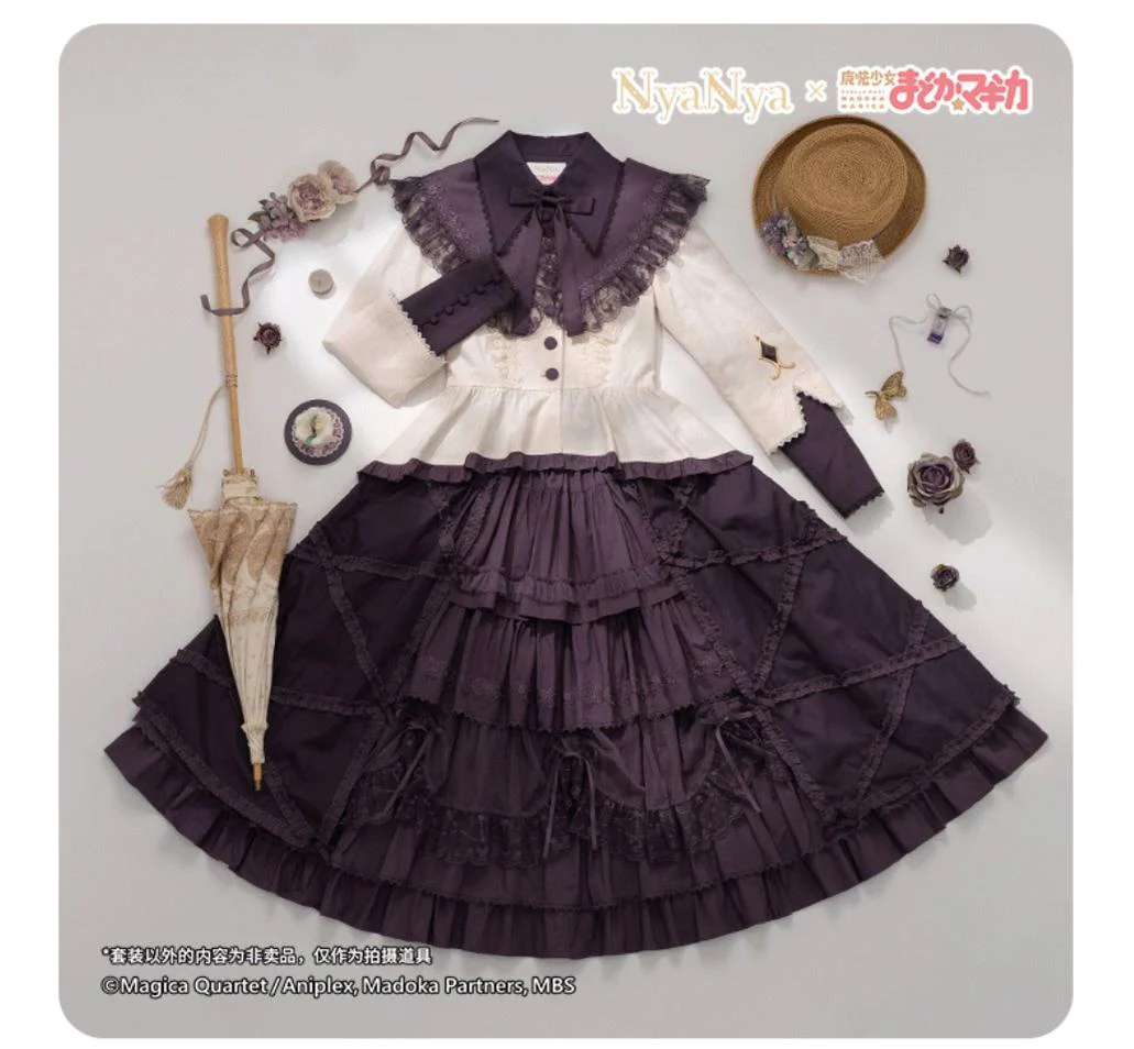 IP Collab Dreamy Memories Themed Lolita OP Dress - Image 25