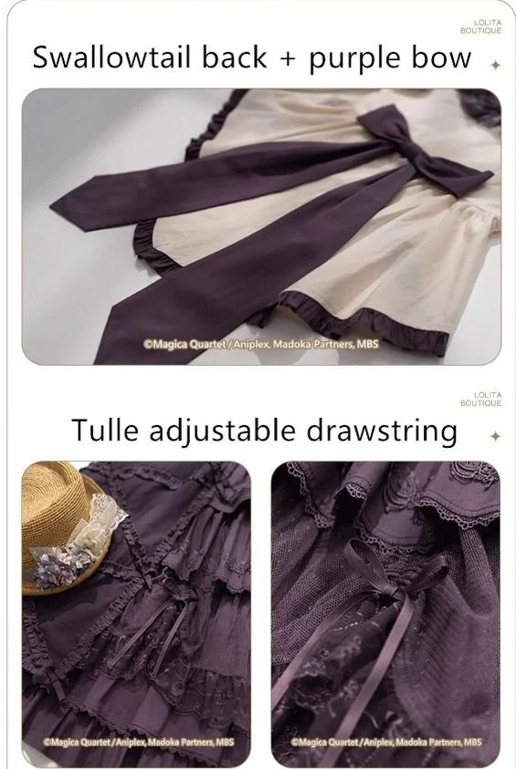 IP Collab Dreamy Memories Themed Lolita OP Dress - Image 30
