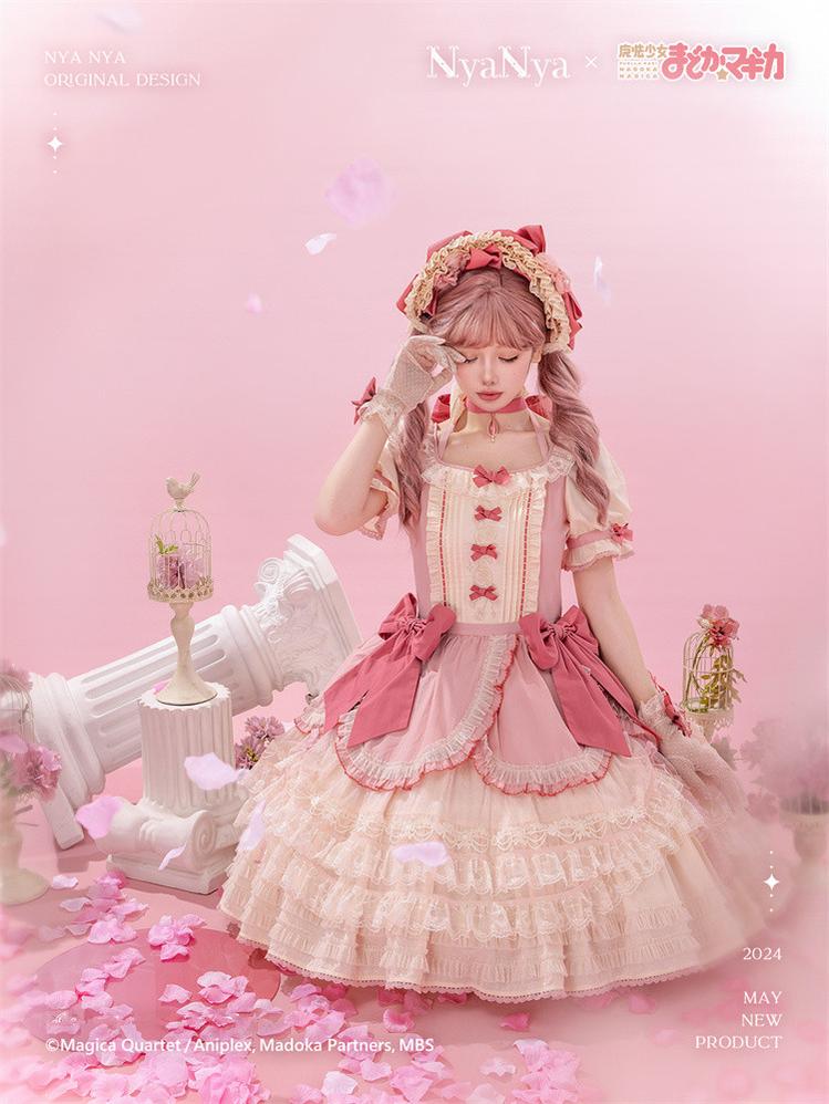 IP Collab Dreamy Memories Themed Lolita OP Dress - Image 4